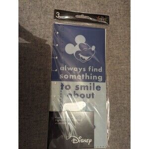 Happy Planner Disney Mickey & Minnie Mouse Plastic Envelopes 3 pcs New